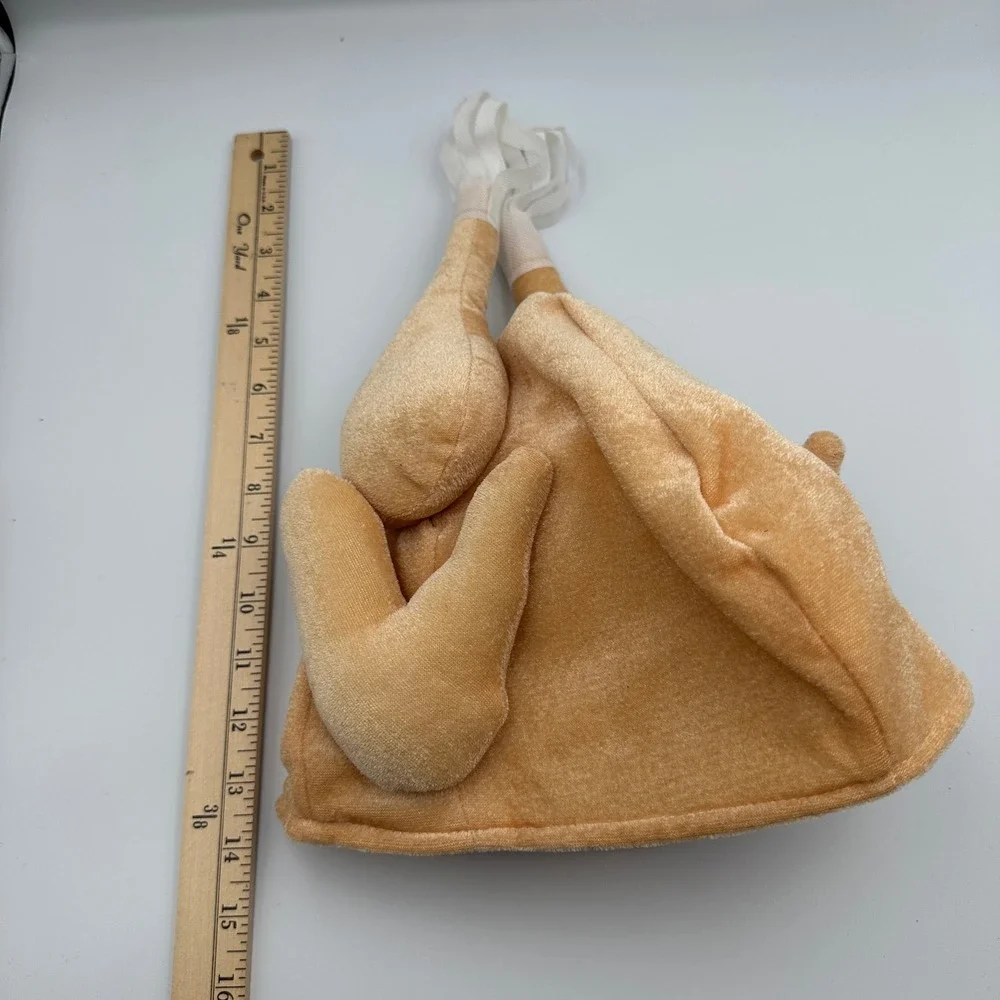Novelty Turkey Hat Plush Thanksgiving‎ Costume Holiday Party Outfit Adult